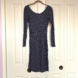 Seraphine Maternity Dress w/ boat neck